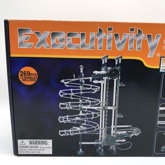 Executivity Gear Master Marble Maze Marble Track Set Building Toy Kids Project - Picture 5 of 13